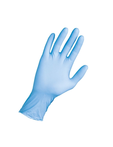 Guanti in nitrile blu senza polvere Syntho misura 9-9,5 (XL) conf. 100 pz -  [0295]